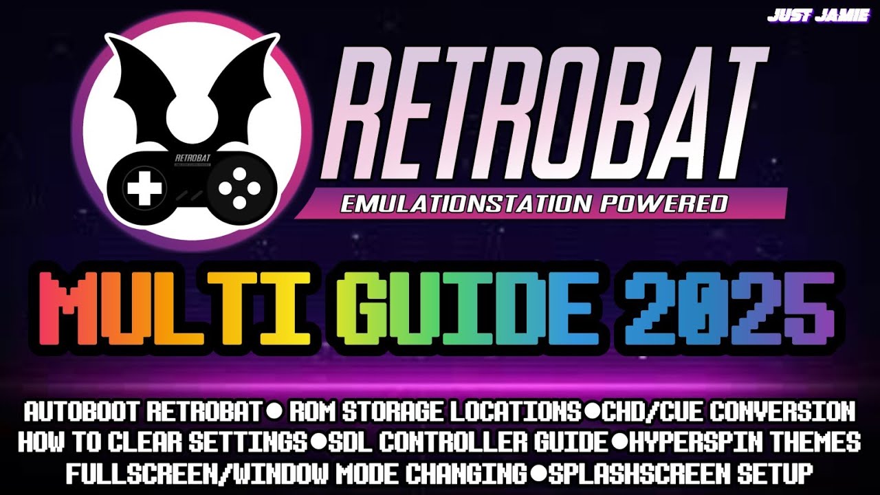 Подробное руководство по Retrobat BatGUI #retrobat #emulator #frontend