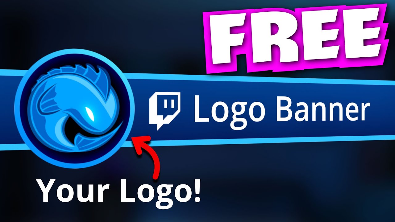 FREE Animated Logo Banner for your YouTube Videos | StreamSchool