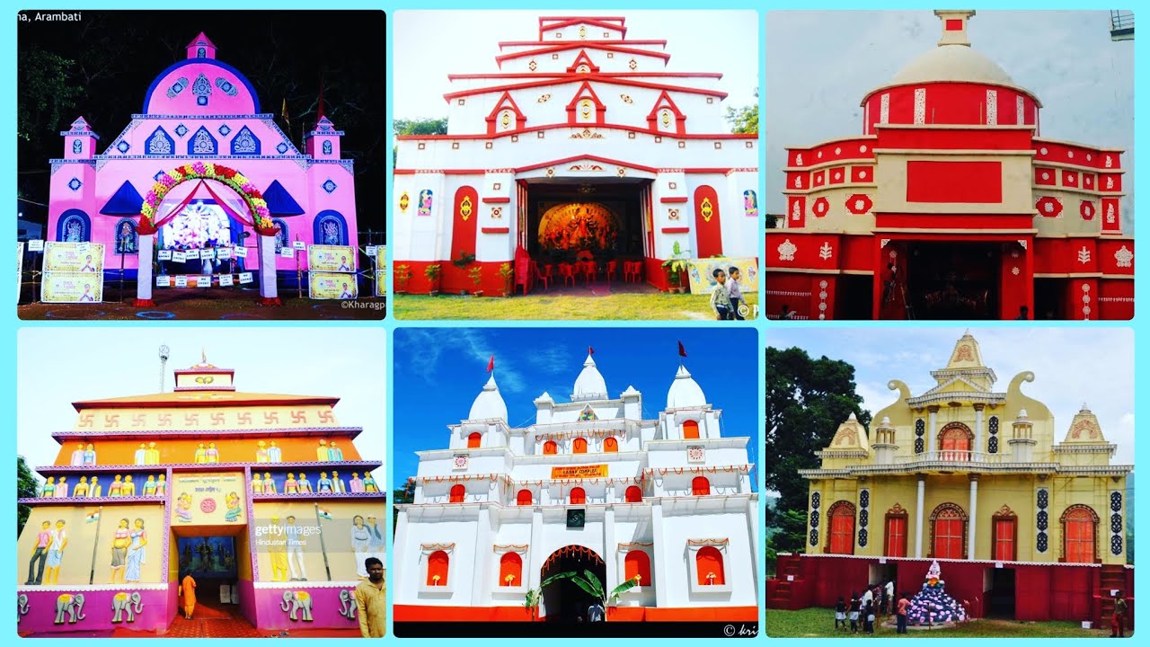 Best puja pandal decoration | ganesh puja pandal | Pandals collection #ganapatidecoration