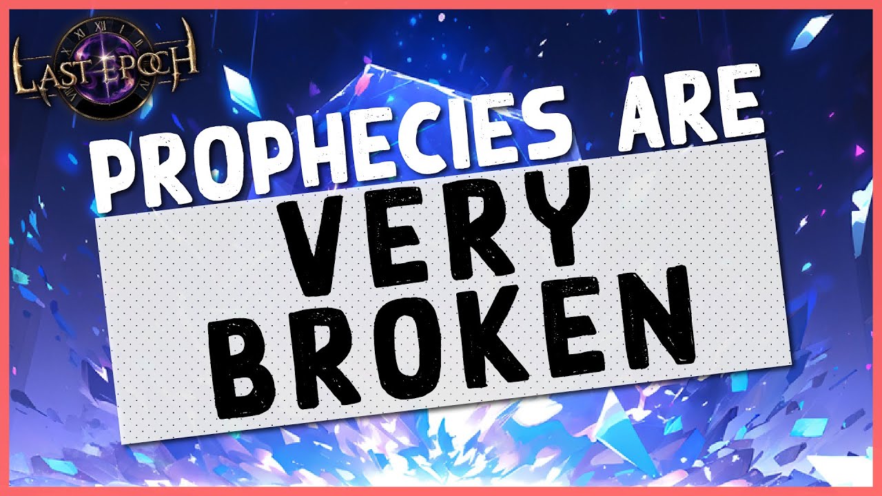 1.0 | PROPHECIES ARE VERY OP AT COF RANK 10 - Last Epoch Circle of Fortune Full Prophecy Guide