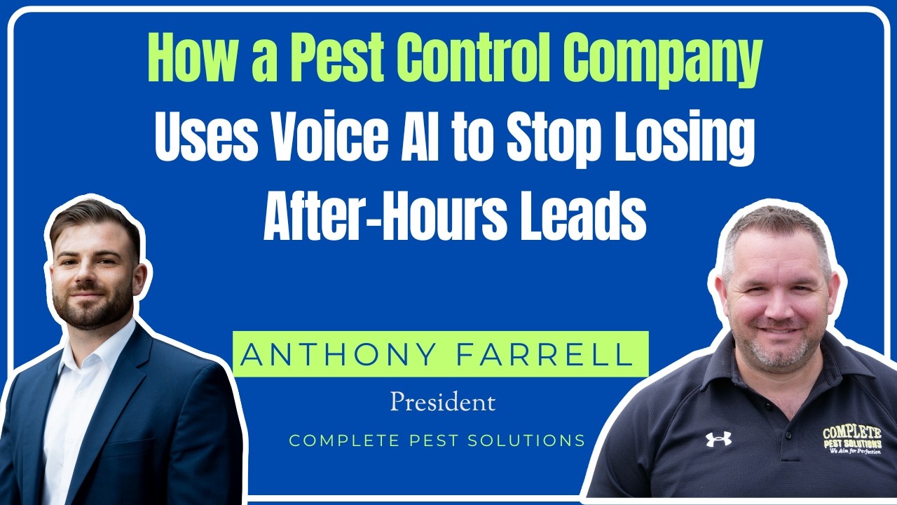How a Pest Control Company Uses Voice AI to Stop Losing After-Hours Leads
