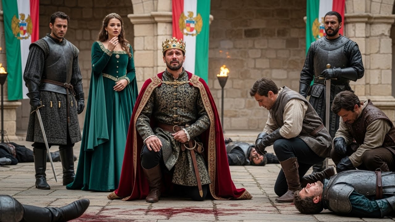 Rey llega más temprano a su castillo y la escena que ve lo hace llorar