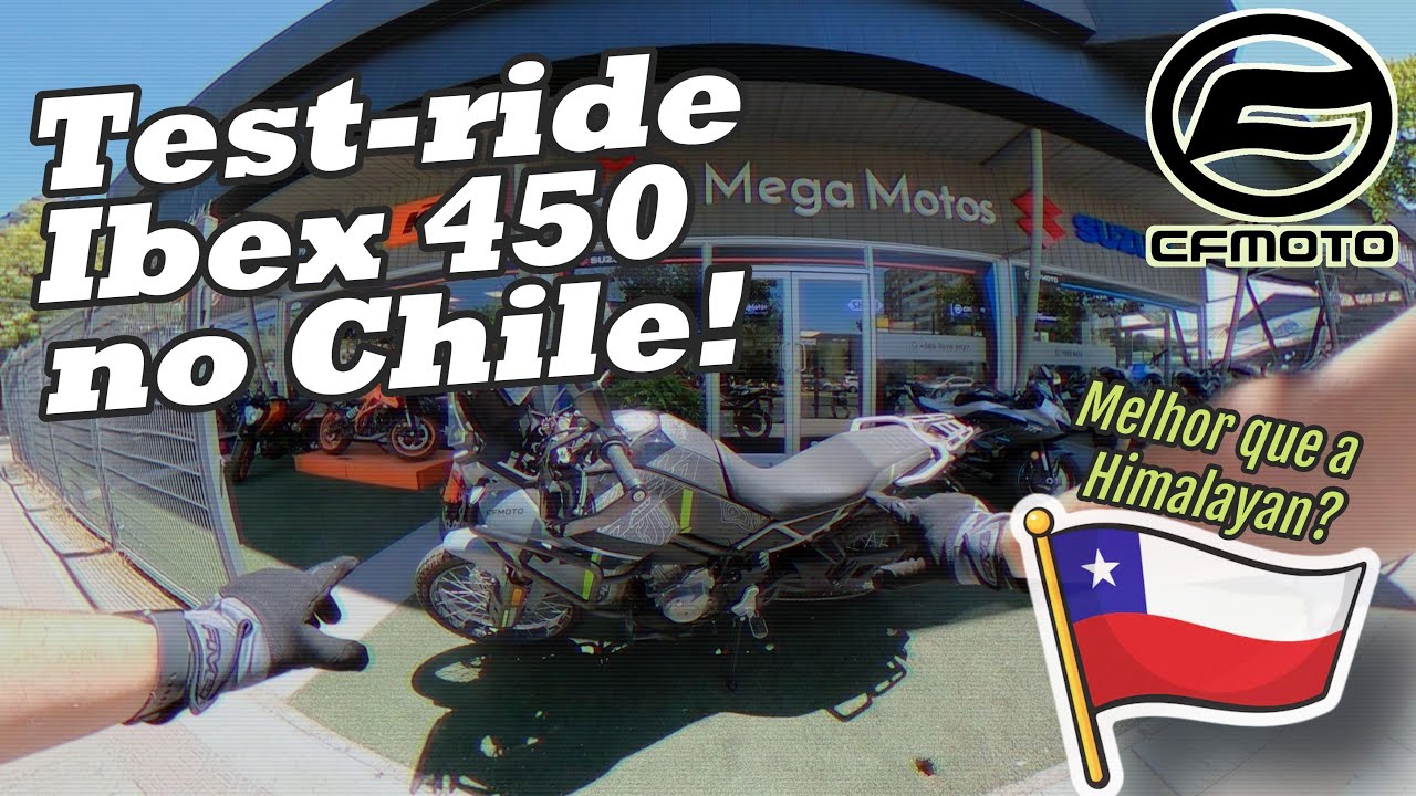 CF MOTO IBEX 450: PRIMEIRAS IMPRESSÕES DIRETO DE SANTIAGO! 🏁