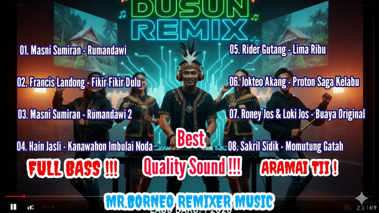 NONSTOP LAGU DUSUN REMIX 2026 - Koleksi Evergreen Paling Mantap!