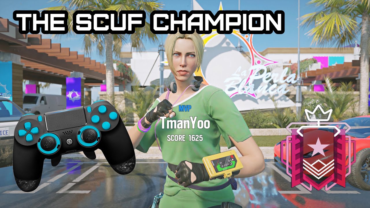 HOW A CHAMPION SCUFS!! : Ranked Clips (Rainbow Six Siege) [PS4 Champion Gameplay]