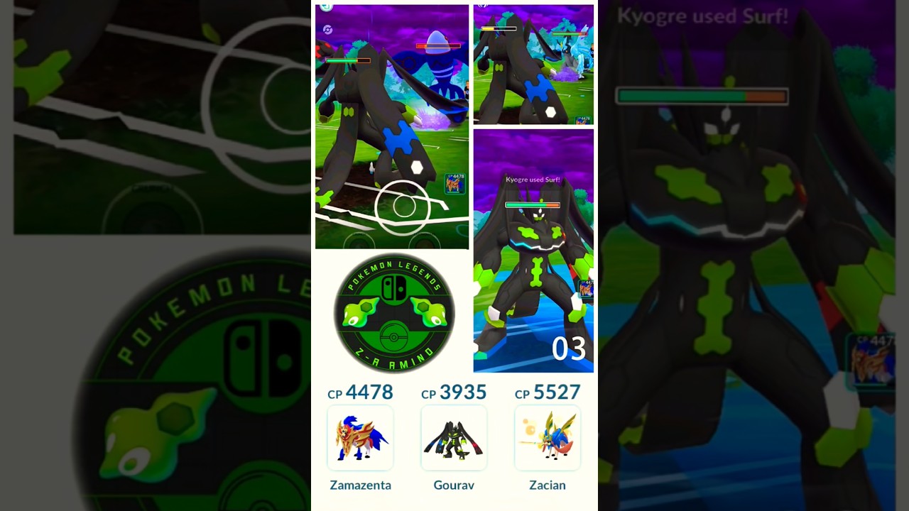 Using Zygarde 🌿 100% in Master League 🤯 @PoKePrince79 #shorts #pokemon #gblteam #battle