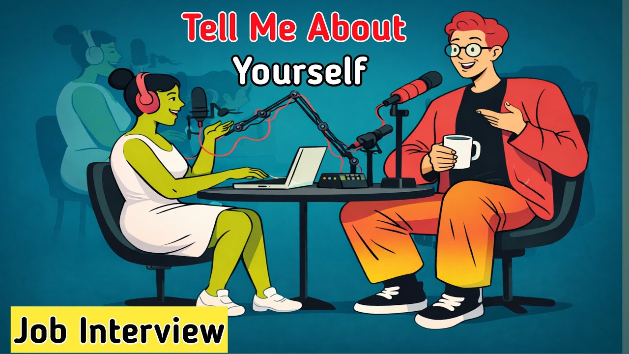 Tell Me About Yourself | Job Interview Conversation Practice