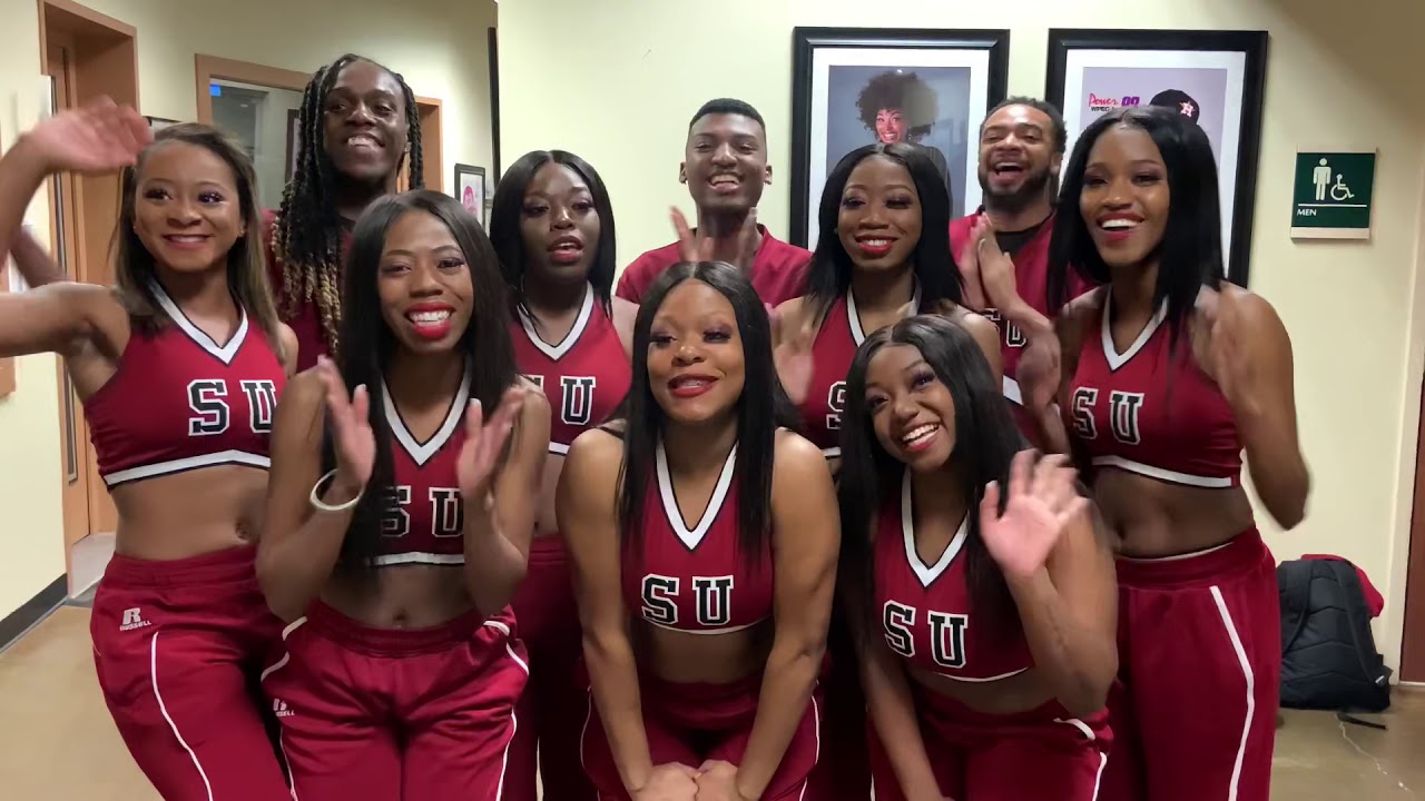 Shaw University Cheerleaders Visit The Maddhouse