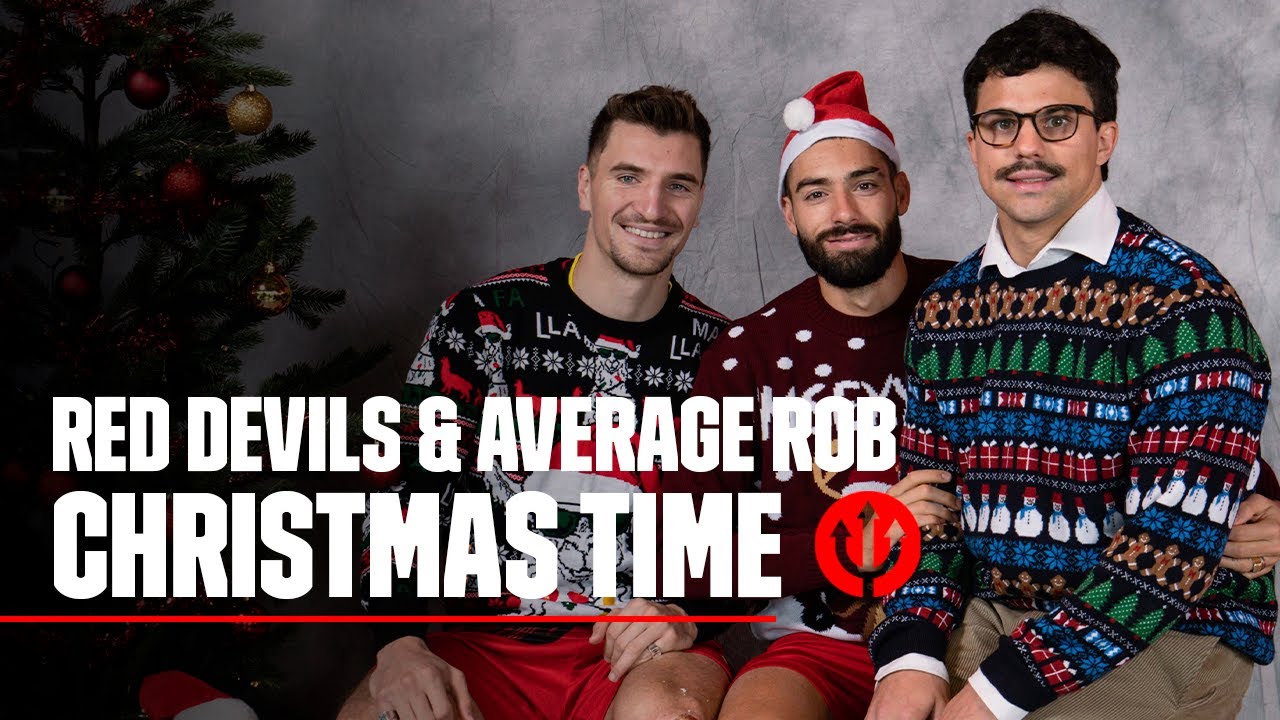 Ho ho ho! Christmas time with our Devils | #REDDEVILS