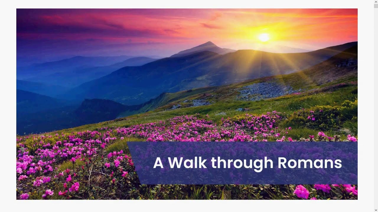 2026 02 06 A Walk through Romans 14