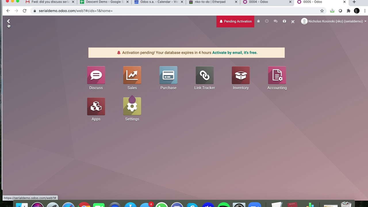 Odoo - Tracking Customer at Lot/Serial Number Level