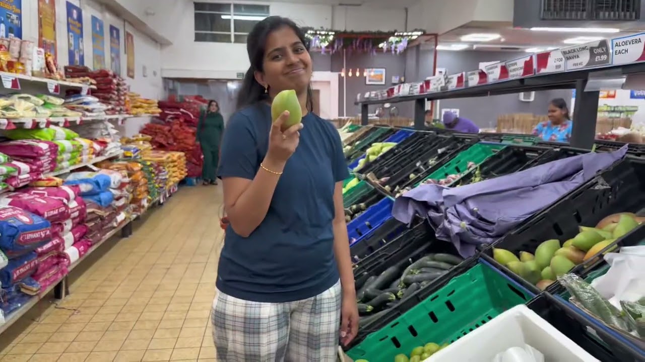 “UK lo Indian food survival| Telugu vlog| Desi life abroad.#vlog #abroad #wifeandhusbandrelationship