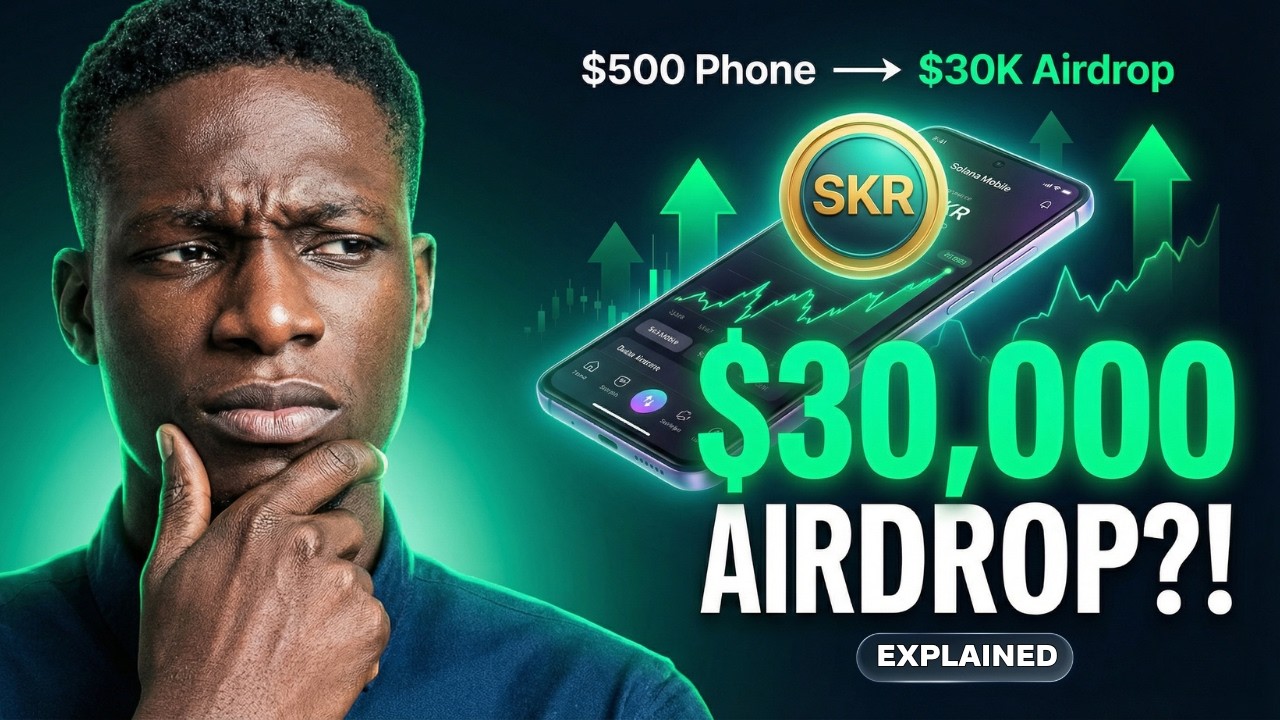 Solana Mobile SKR Airdrop Explained: How Users Made $30,000! 📱