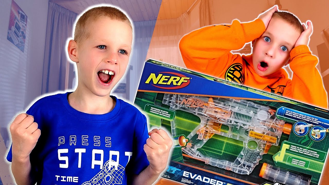 Уникальный Нёрф! Супер-подарок! #nerf #нерфы #нёрф #покупка #посылка