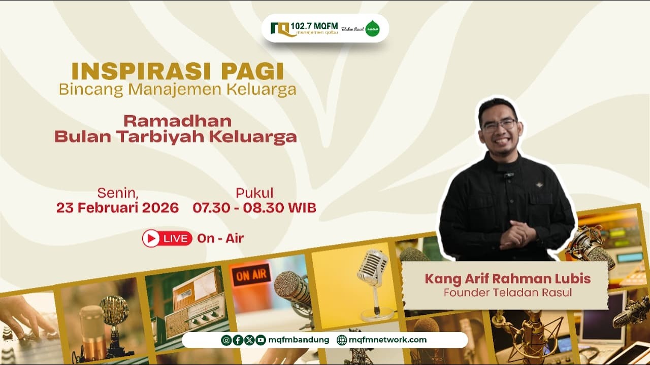 Inspirasi Pagi - Bincang Manajemen Keluarga | Ramadhan Bulan Tarbiyah Keluarga