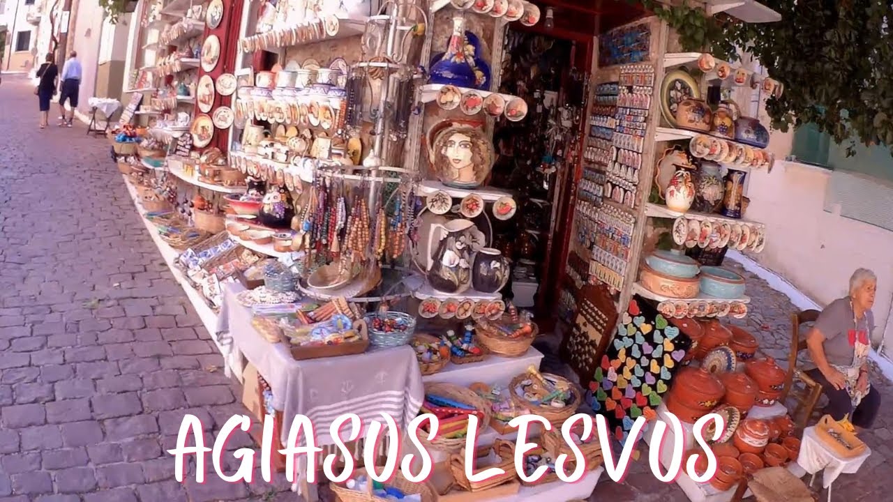 Βόλτα στην Αγιάσο της Λέσβου Agiasos Lesvos