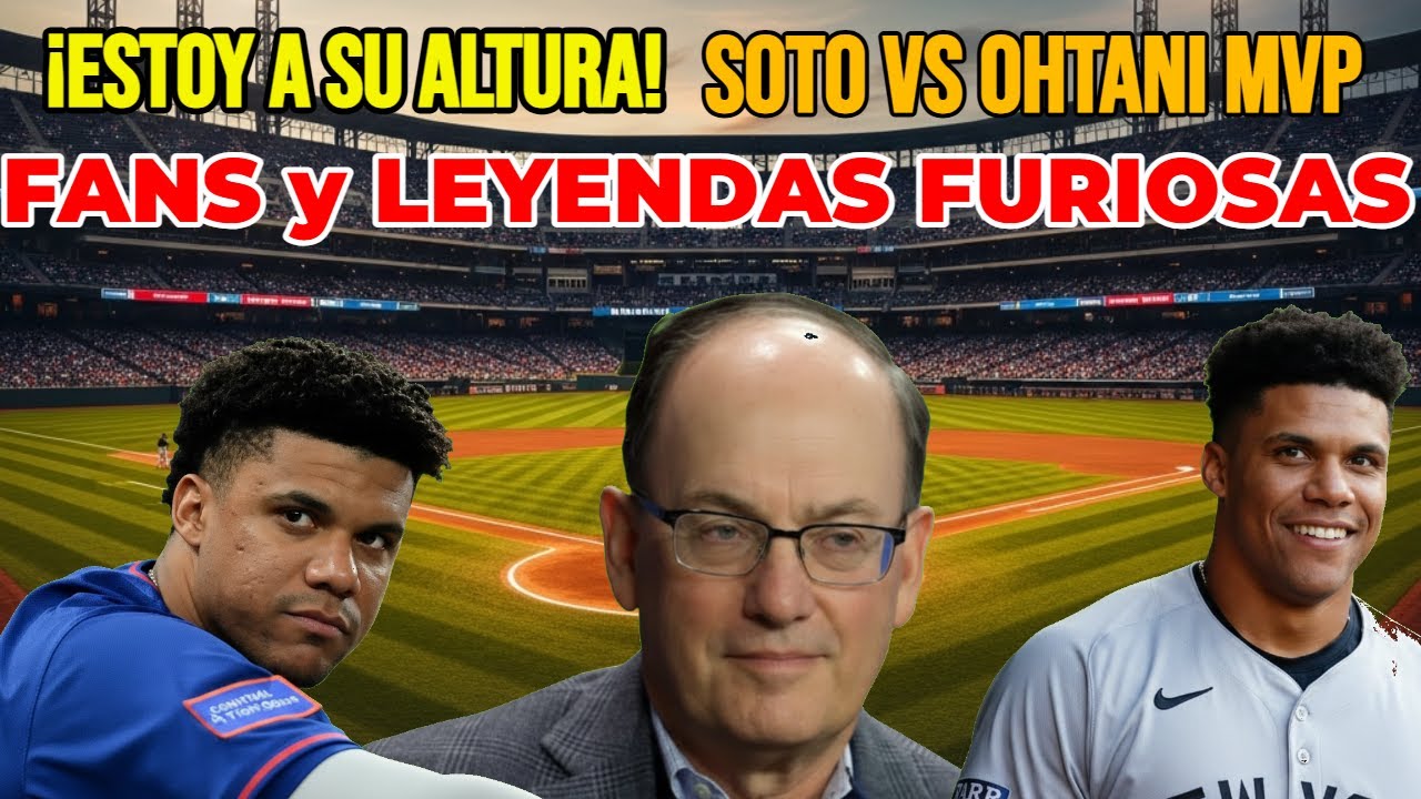 Juan Soto DESAFÍA a Ohtani MVP: 