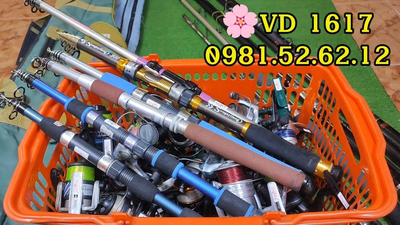 VD 1617:Xả Lô Máy Câu & Máy Câu Nhật Bãi🔥Cần Rút Mini Nhật 1m8 - 3m🔥Bao Da Đựng Cần Nhật Chỉ #250K🔥