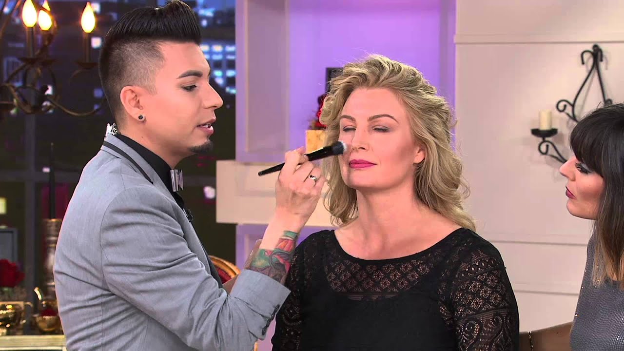 Kat Von D Lock-It Tattoo Foundation & Brush with Amy Stran