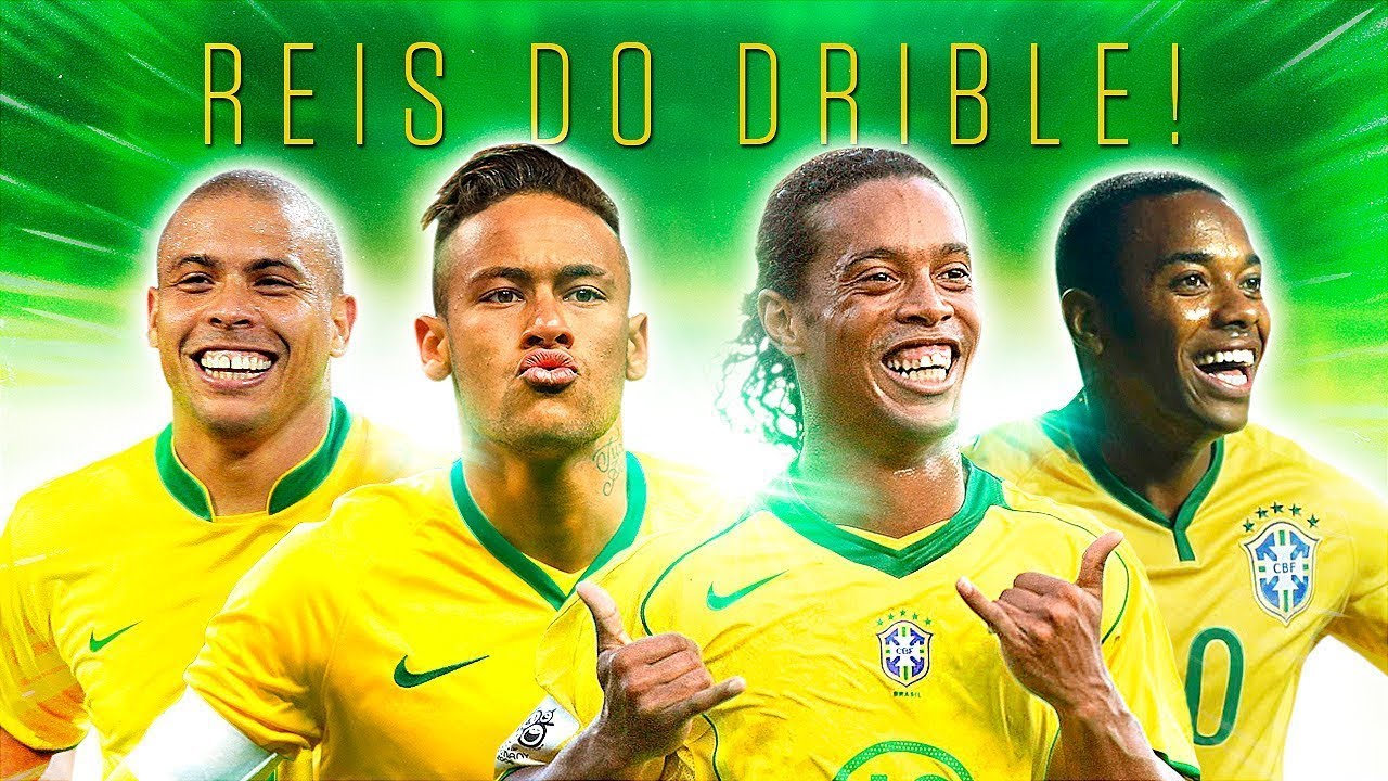 OS REIS DO DRIBLE &bull; Ronaldinho, Neymar, Robinho e Ronaldo