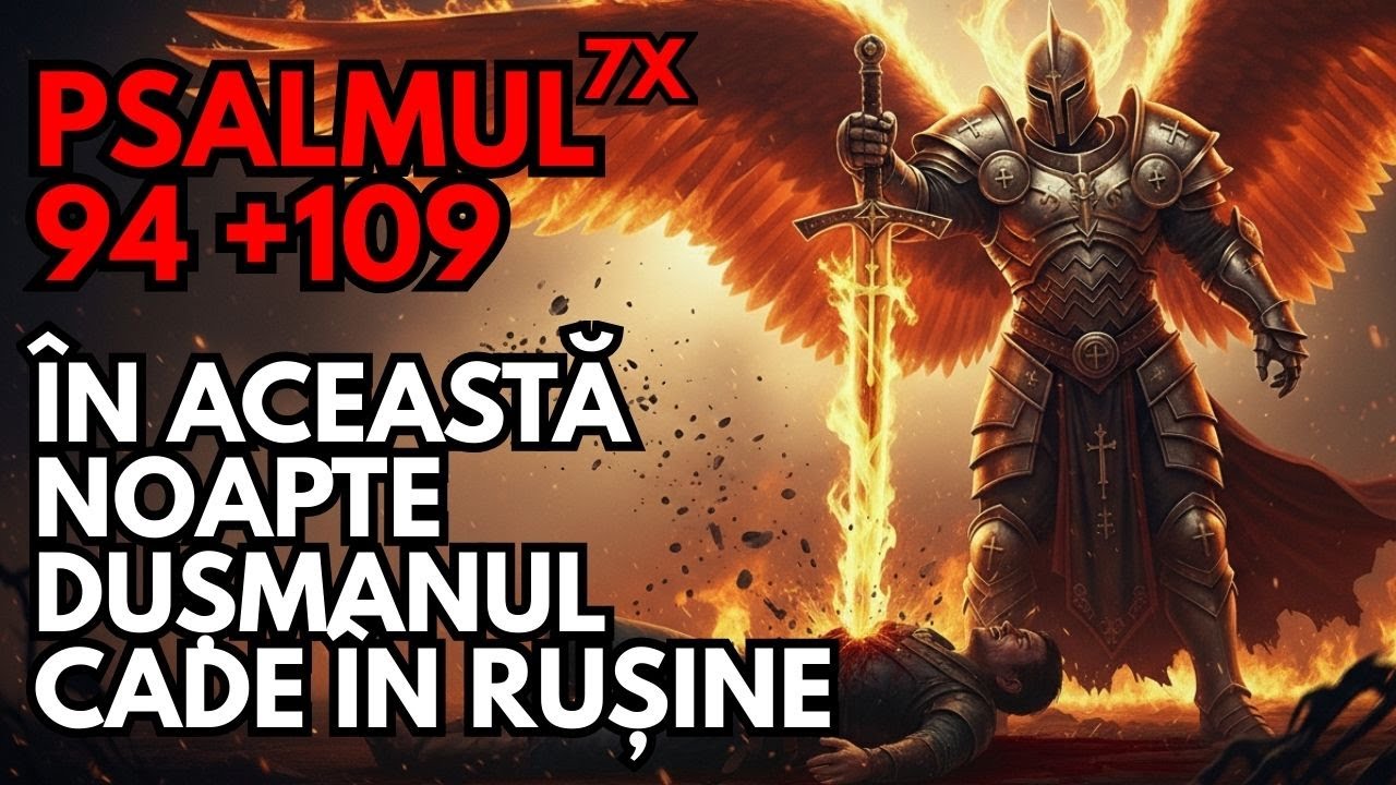 🔥 Psalmul 94+109: Vrăjitorul Care Te-a Atacat VA CĂDEA în Rușine Înainte de Zori