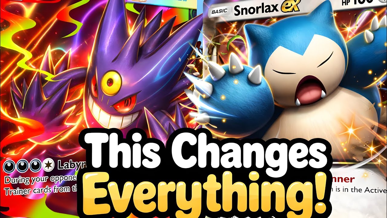 I Made MEGA GENGAR the STRONGEST!! You Need to Try this Triple Threat Deck