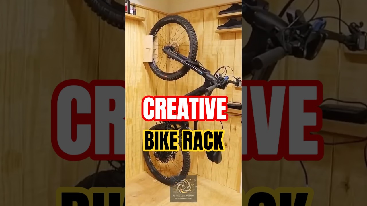 Creative Bike Rack Innovation for Small Spaces &ndash; Space-Saving & Practical!