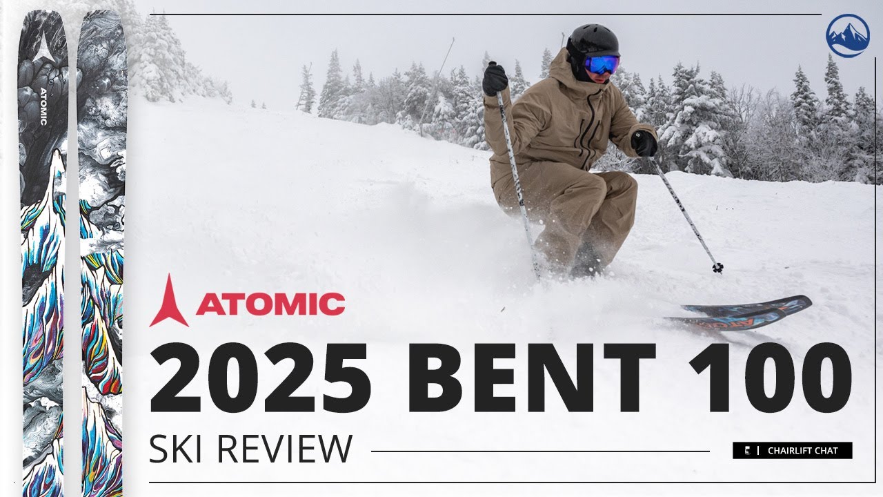 Обзор лыж Atomic Bent 100 On Snow 2025 на горнолыжном курорте Stowe Mountain от SkiEssentials.com