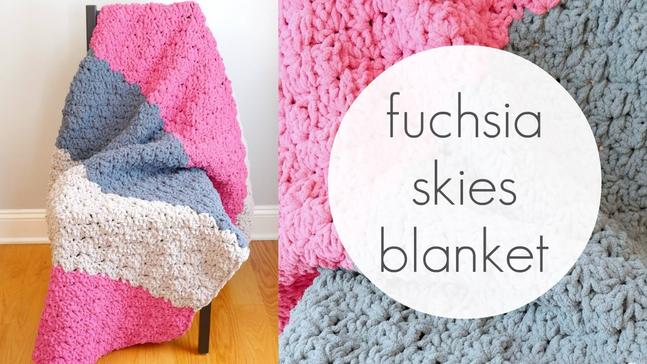 How To Crochet The Fuchsia Skies Blanket