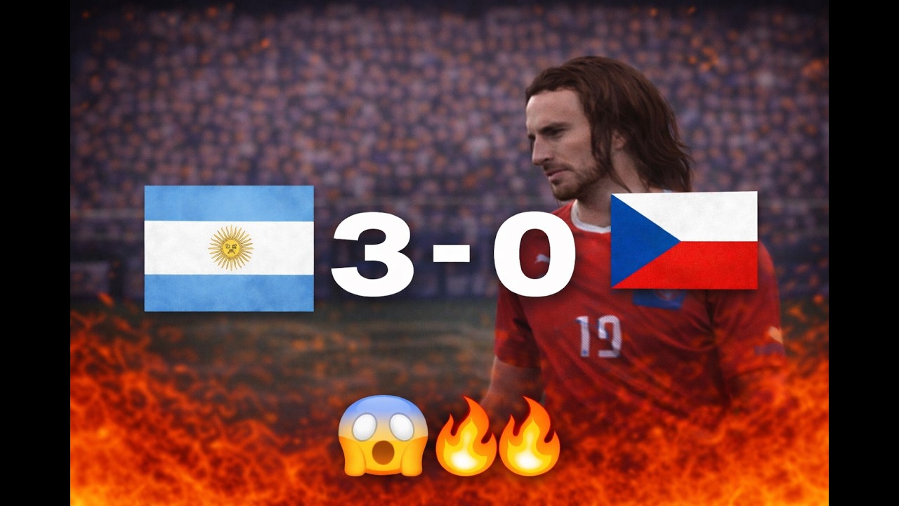 ARGENTİNA 3 CZECH 0