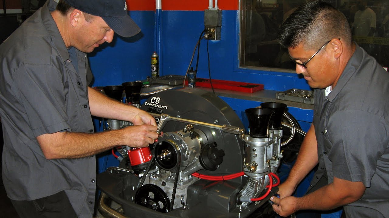 Тест на динамометре VW: выставка Chico Performance Engine Builder, часть 1