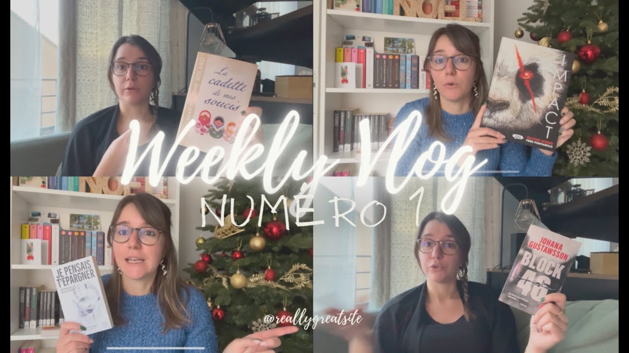 Vlog Numéro 2 - Grippée à la maison mais beaucoup de lectures