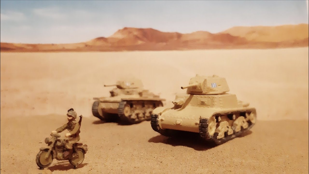 Soldatini 1/72 dipinti - La Divisione Corazzata Ariete