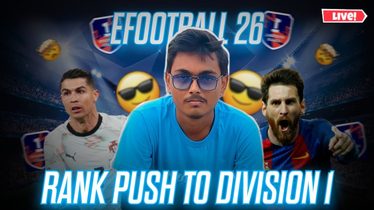 🔴LIVE eFootball 26 v5.2.2 | ROAD TO DIV 1 | TEAM SYNERIX | #shortslive
