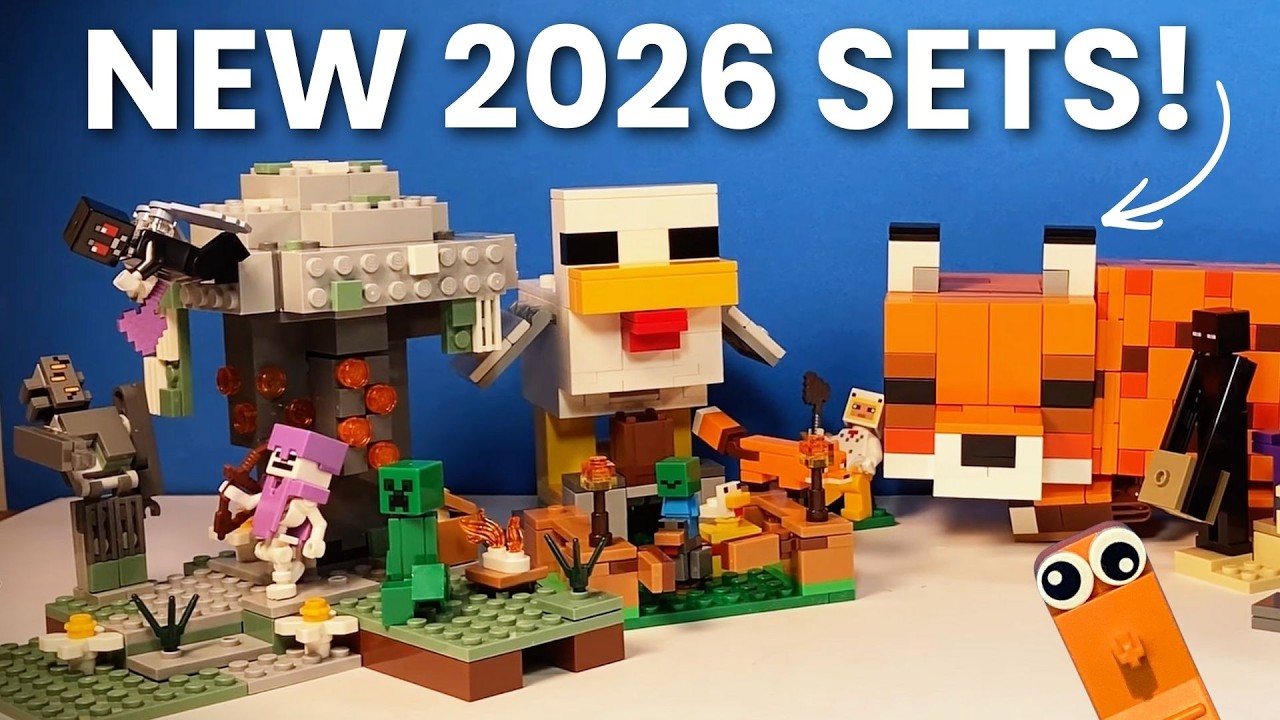 5 EPIC LEGO Minecraft 2026 Sets Reviewed!