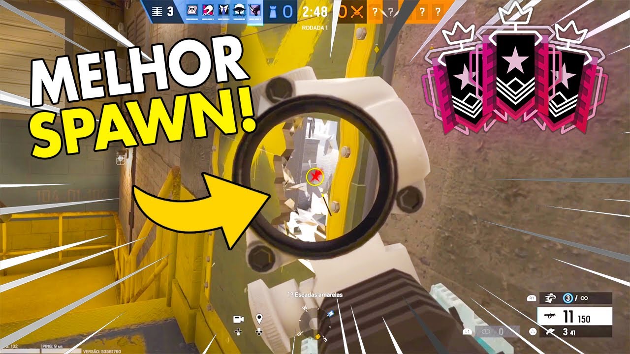 Como um CHAMPION de Controle de Fato Joga no Console - R6 Highlights