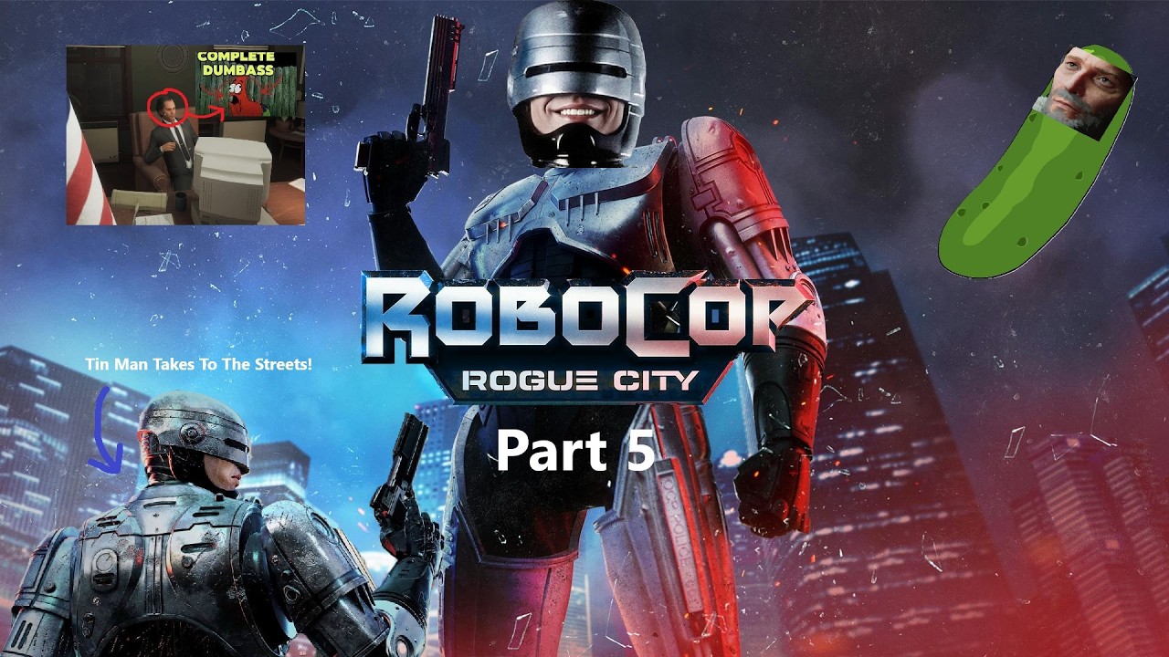 Into The Vultures Nest and #ForLewis! - RoboCop: Rogue City - Part 5