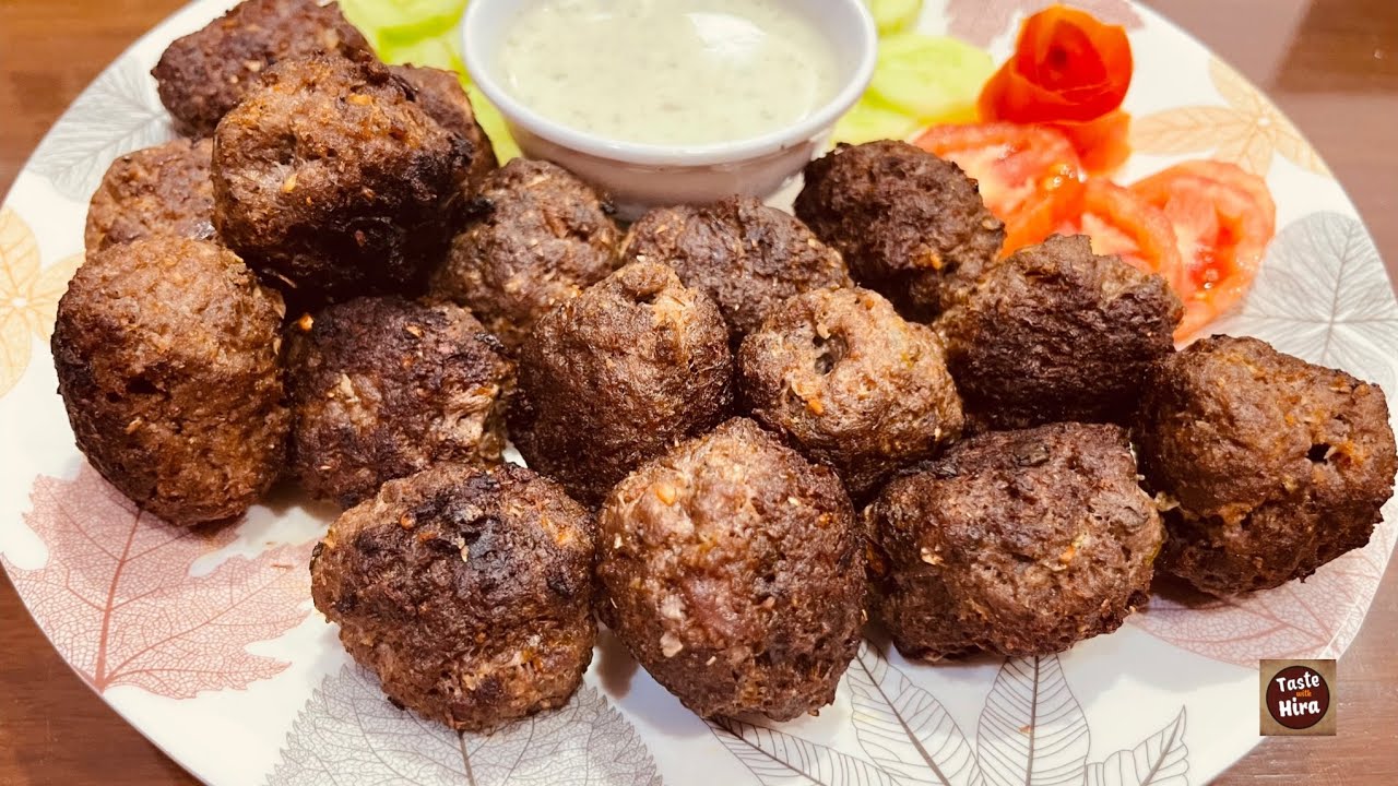 Gola Kabab Recipe | How to Make Soft Juicy Tender Gola kabab | Spicy Kabab | @TastewithHira89