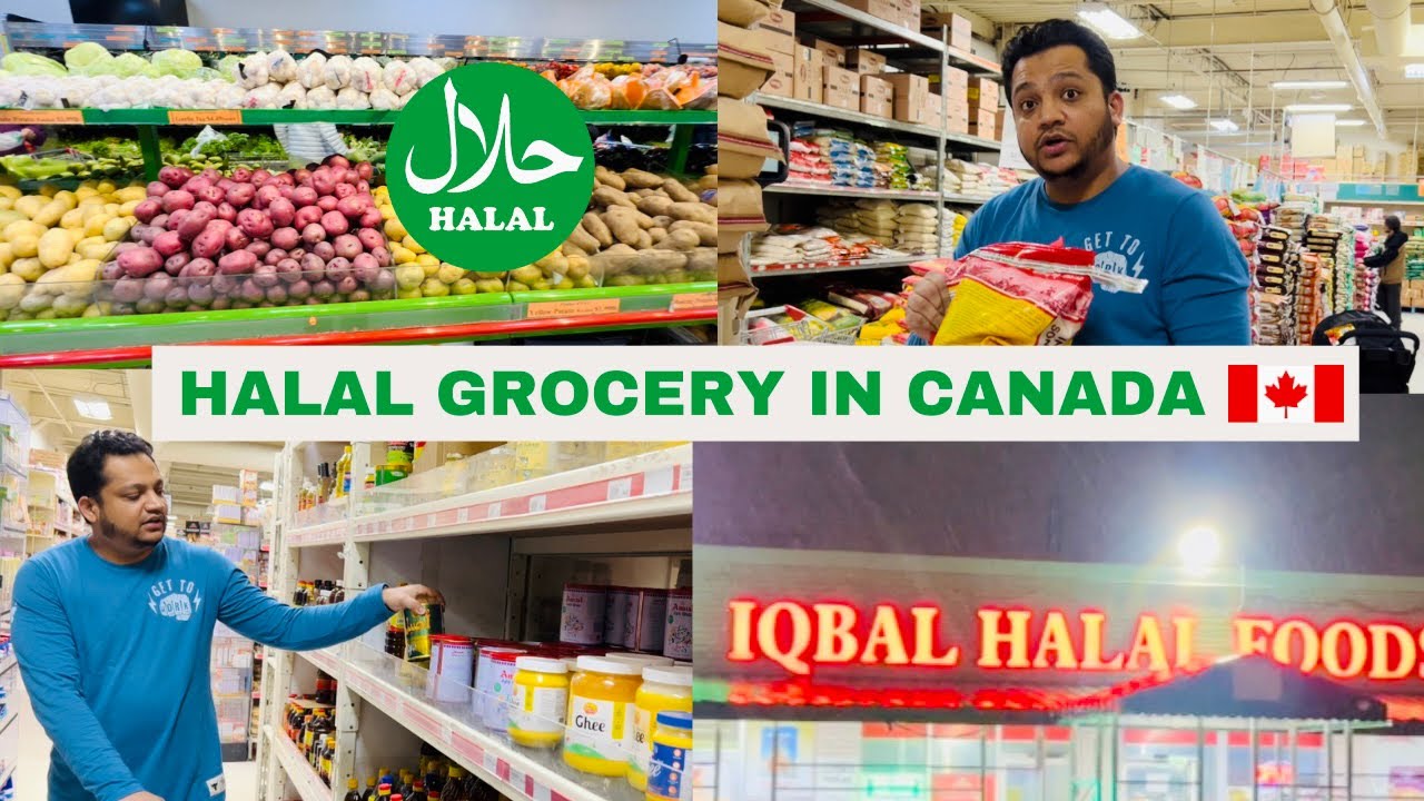Halal Grocery Store in Canada 🛒 | Iqbal Halal Foods | Daily Vlog From Canada in Hindi/Urdu