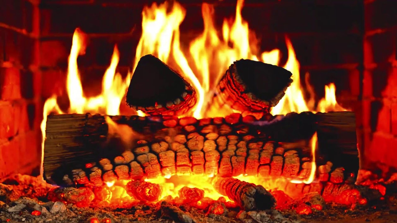 🔥 Cozy Fireplace Ambience for Deep Sleep | Relaxing Crackling Fire Sounds (4K)