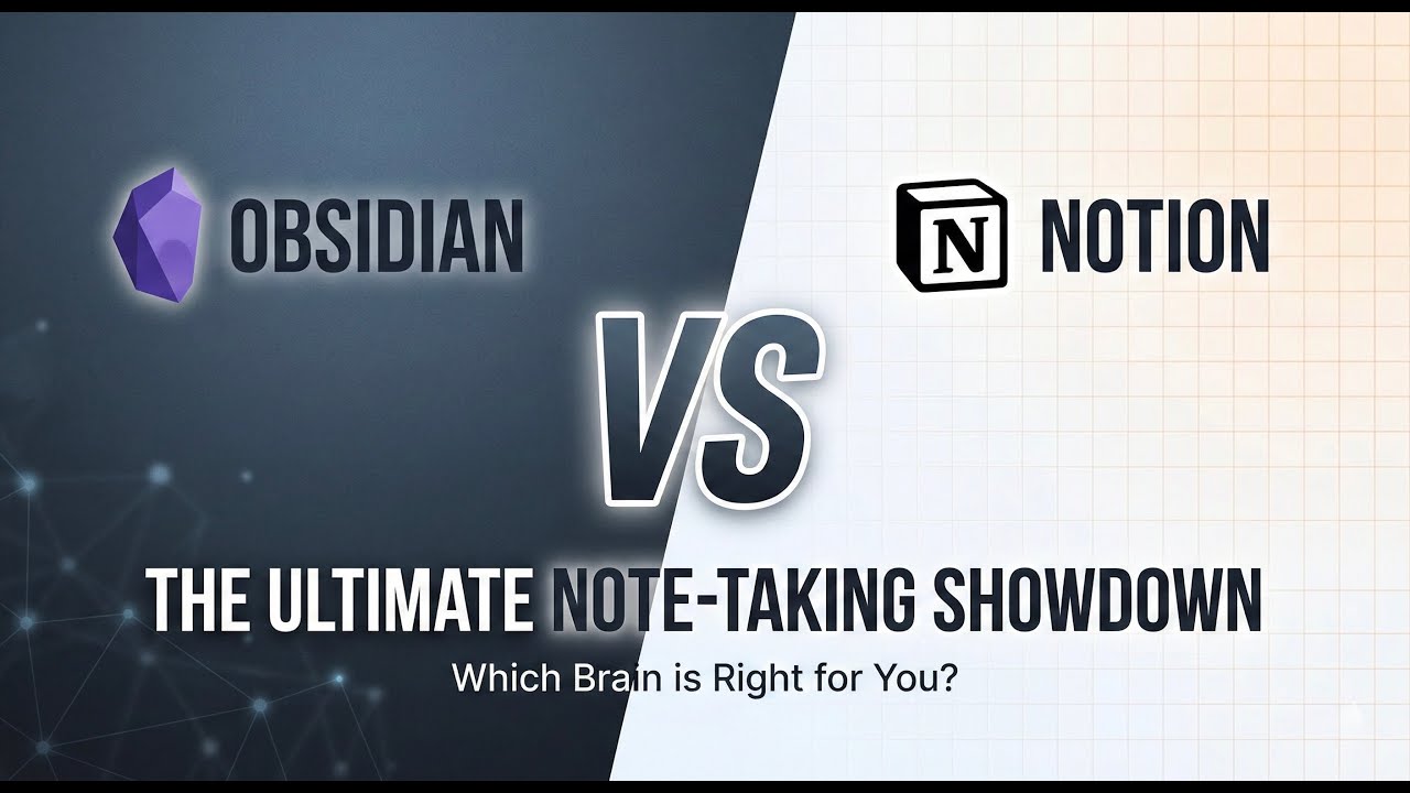 2026 Note-Taking Guide: Is Notion&rsquo;s AI or Obsidian&rsquo;s 