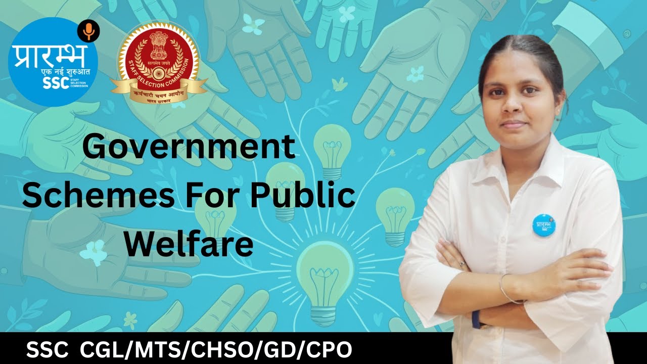 Top Government Schemes for Public Welfare. Explained by Neha Ma'am.