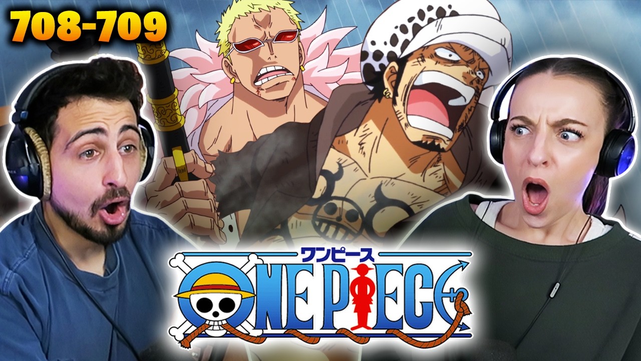 DOFFY JUST DID THAT TO LAW?! *ONE PIECE* Episodes 708 & 709 REACTIONS!