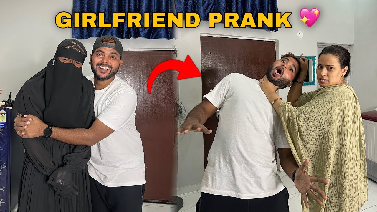 Girlfriend Prank on My wife 😳 Wife Ne Bahot Mara 😭 Prank Gone wrong 😅