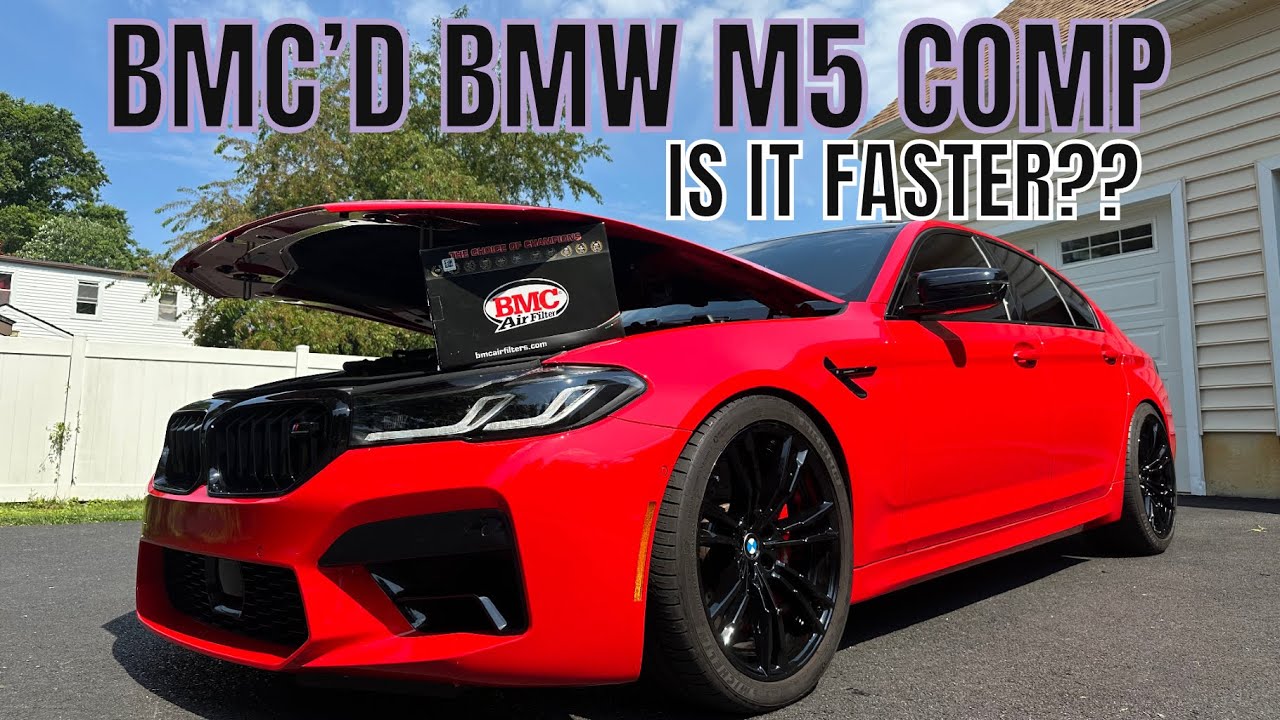 Фильтры BMC делают BMW M5 быстрее? #bmw #m5