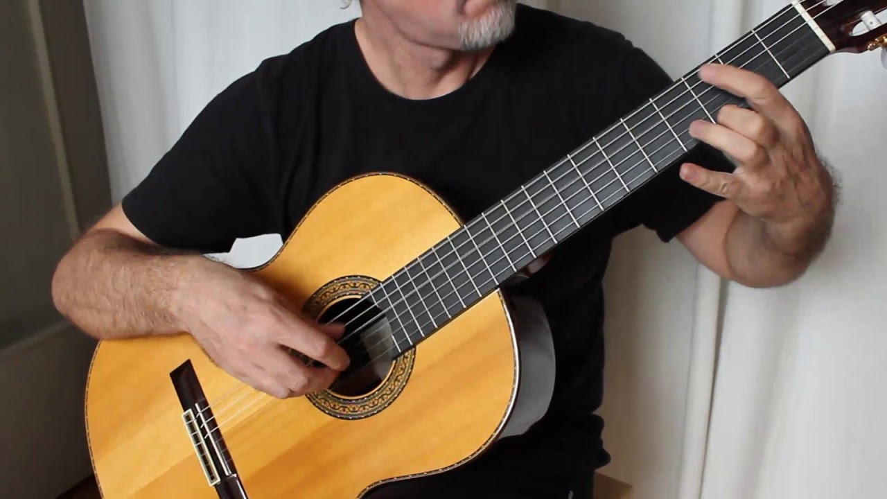 J.S. Bach - Invention No 1 - solo classical guitar