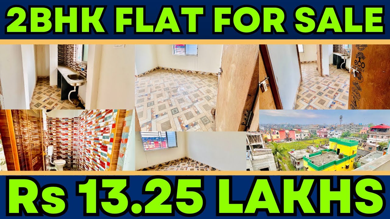 13.25 LAKHS | 2BHK FLAT FOR SALE IN HATIARA | FLATS UNDER 20 LAKHS | LOW BUDGET FLATS IN KOLKATA