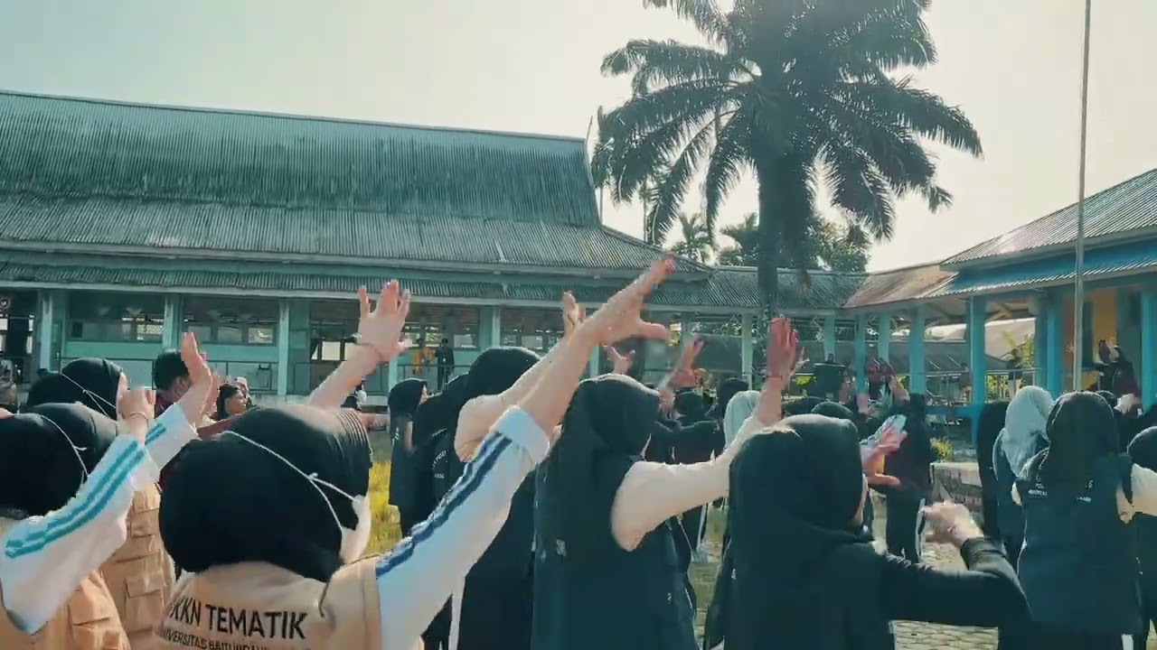 Senam Edukasi dan cek kesehatan gratis bersama Universitas Baiturrahim Jambi 