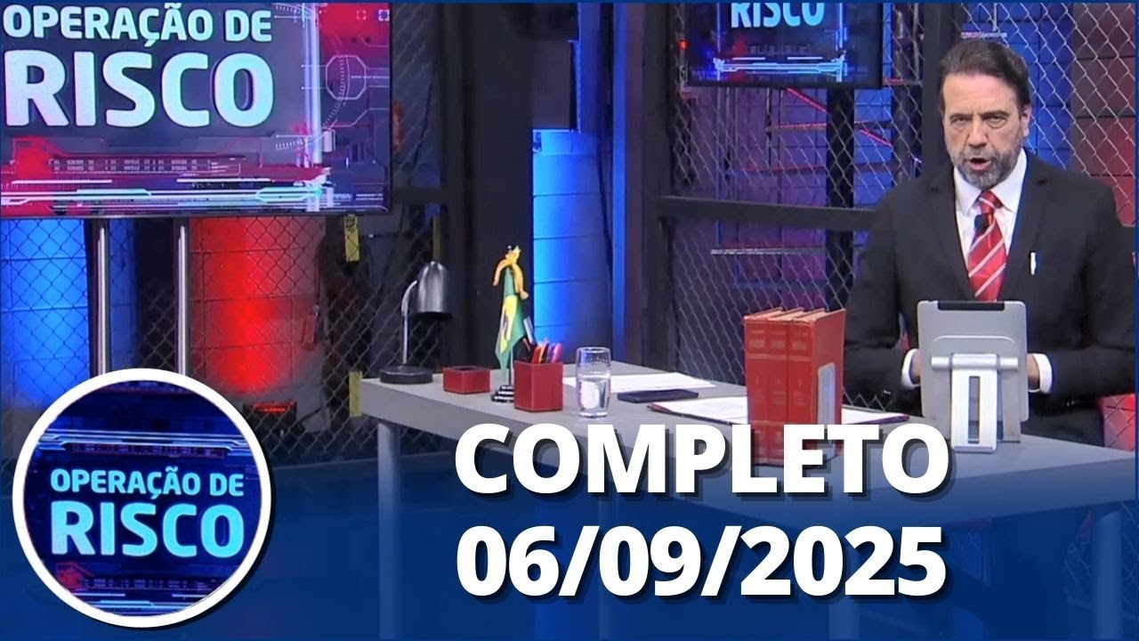 Operação de Risco: Troca de tiros, tentativa de fuga pelo telhado e mais (06/09/25) | Completo