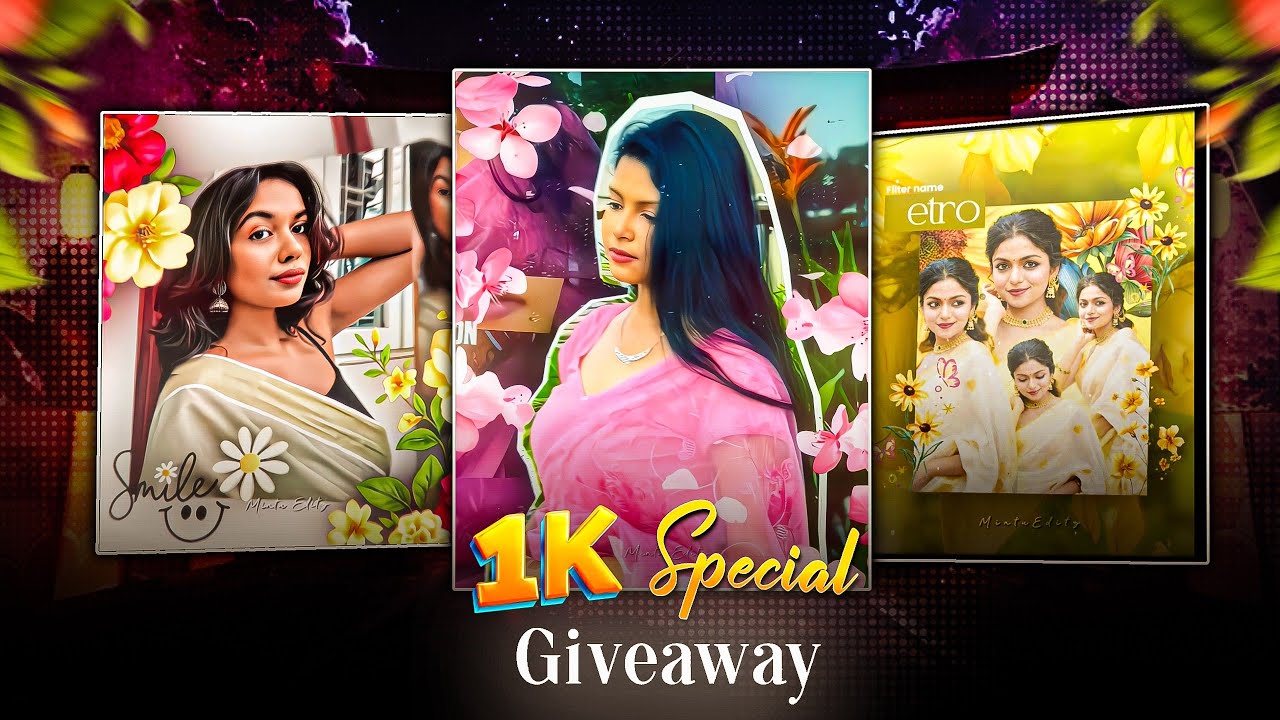 1K Subscribers Special 🎉 | Biggest Alight Motion XML Preset Giveaway 🔥 | Paid Presets FREE 😱